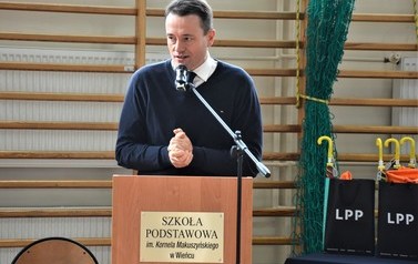 Ślubowanie klas pierwszych w SP w Wieńcu