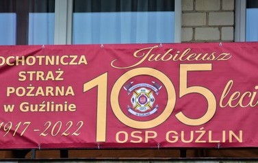 Uroczystość 105-lecia OSP Guźlin i nadania nowego sztandaru 80