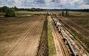 Rozpoczęcie budowy gazociągu Gustorzyn-Leśniewice 1