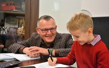 Przedszkolaki zwiedzają brzeski Ratusz 16