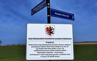 Zdjęcie do Modernizacja drogi gminnej w Kąkowej Woli Parcele