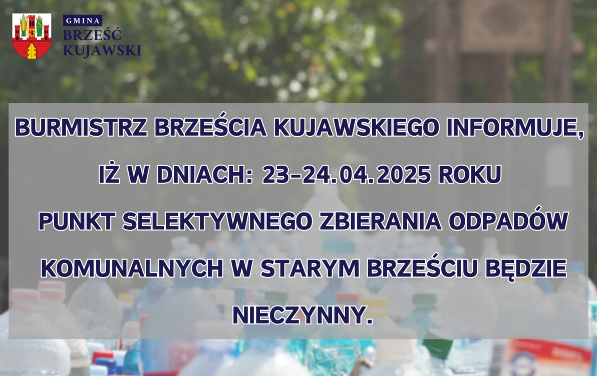 Zdjęcie do Komunikat dla mieszkańc&oacute;w