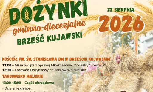 Zdjęcie do Dożynki Gminno-Diecezjalne 2026 w Brześciu Kujawskim