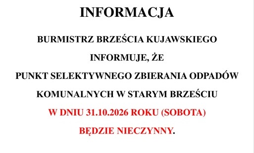Zdjęcie do PSZOK- Informacja 